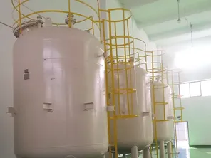 خزان أحماض من الدرجة الإلكترونية بسعة 10 متر مكعب مبطن بـ  Daikin APV